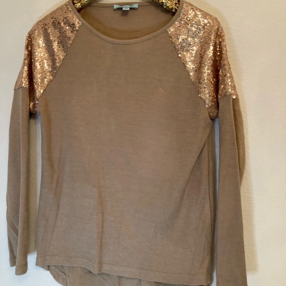 New sequined sweater